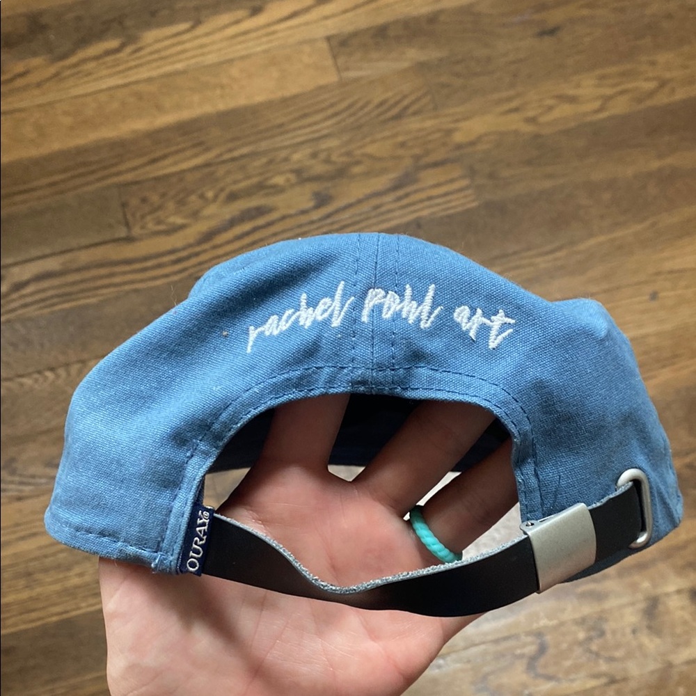 Rachel Pohl Flat Brim Moon Phases Hat - Picture 2 of 4